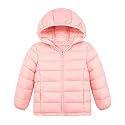 Lovekider Girls Winter Coat Shiny Gradient Lightweight Puffer Jacket 4-12Y