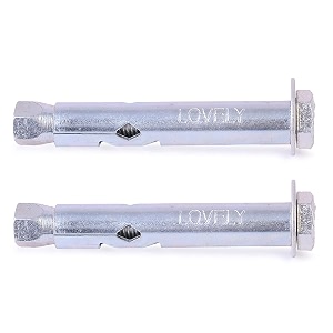 lovely wedge expansion fastener special heavy duty bolt size 12 mm length 150 mm drill dia 18 mm pack of 2 pcs