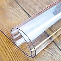 LovePads Clear Table Cover Protector 18 x 48 Inch, 2mm Thick Plastic Mat