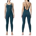 LOVESOFT Workout Jumpsuits for Women Sleevesless Bodycon Backless Unitard