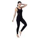 LOVESOFT Workout Jumpsuits for Women Sleevesless Bodycon Backless Unitard