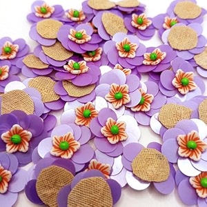 2cm zardosi embroidery patch work flower design sew on applique patches for clothes blouse dress jackets saree 25pcs l-224