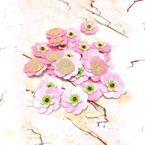 2cm zardosi embroidery patch work flower design sew on applique patches for clothes blouse dress jackets saree l-230 25pcs