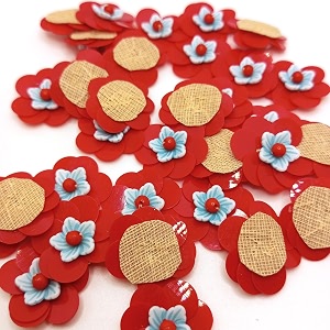 2cm zardosi embroidery patch work flower design sew on applique patches for clothes blouse dress jackets saree 25pcs l-220
