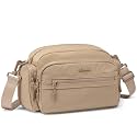 LOVEVOOK Crossbody Bag for Women, Multi-Pockets Purse, Nylon Shoulder Handbags, Water-Resistant & Lightweight