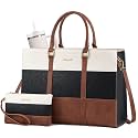LOVEVOOK Laptop Bag for Women, 15.6 Inch Work Bags for Women