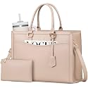 LOVEVOOK Laptop Tote Bag for Women, Office Work Bag Briefcase fit for Laptop, Large Capacity Teacher Bag Handbag