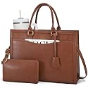 LOVEVOOK Laptop Tote Bag for Women, Office Work Bag Briefcase fit for Laptop, Large Capacity Teacher Bag Handbag