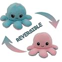Lovey DOVEY Soft Toys Long Soft Lovable hugable Cute Giant Life Size Teddy Bear (Octopus, Pink Reversible Octopus Mini Plush)15cm