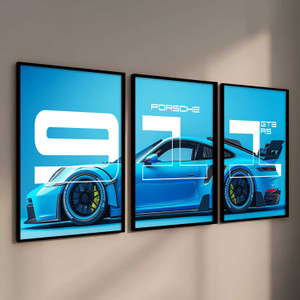 Loveydoveystore PORSCHE 911 Car framed posters for
