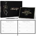 In Loving Memory Funeral Guest Book with Table Sign, Pen & Box