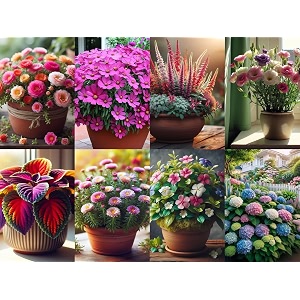 low maintenance hybrid flower seeds combo pack- all year flower seeds supply all india exotic 8 varieties