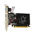 Low Profile DDR3 64Bit Graphics Card With Cooling Fan PCIe 16X Computer Video For Office Home