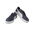 Low-Top Lace-Up Sneakers Multicolour Colourblock Synthetic Leather