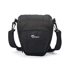 lowepro toploader zoom 45 aw ii camera case for dslr and lens black