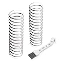 JEDELEOS Lower Hose for Shark Rotator NV752 NV751 NV340 NV400 NV501 NV502 NV503 NV505 NV552 NV650 UV795 Vacuum Cleaner, 1-1/2" Replacement Parts (Pack of 2)