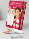 Loyalmart 2 in 1 Rechargeable Painless Epilator