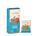 LOYKA Almond Cookies - 8 pcs |No Maida, Eggless |Tea/Coffee Nutty Gourmet Biscuits |Almond Flour & California Almonds |Healthy guilt-free morning/evening snack |Guilt-free |Better-for-you, ?100 Grams