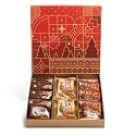 LOYKA Gift Box | Brittle Brownie, Chocolate Cokies &amp; Brownie| Choco &amp; Nut Delicacy | Gift For All Occasions | Roasted Almonds, Chocolate Brownie | Luxury Pack, 179 Gram