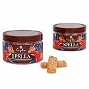 Loyka Spella - 2 jars | Delicious Almond Shortbread Fingers | Cookie Sticks | Tea/Coffee Nutty Gourmet Biscuits | Healthy Evening Dryfruit Diet Snack | Eggless