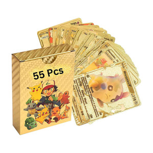 LOZTON Golden Foil Cards 55 PCS