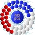 LQYoyz 40 Pcs Reusable Water Balloons for Kids