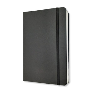 lrs sketch book a5 size - black cover with elastic strap - 48 sheets 96 pages 160 gsm natural cartridge paper - completely handmade sketch pad