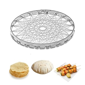 lsari tandoori grill for gas stove mini chhota portable compact barbecue grill tandoor net lpg saver chhota tandoor net pack of 1