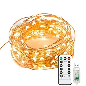 ltettes 5 meter 50 led usb powered waterproof white wire warm white led fairy string lights with remote control for home bedroom decorations lights wedding diwali christmas tree lights