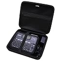 LTGEM Case Compatible with Brother P-Touch PT-D610BT/PT-D410/PT-D460BT/PTD600/PTD400AD Business Professional Connected Label Maker, Universal Office Travel Carrying Storage Bag - Black(Case Only)