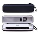 LTGEM Hard Case for Brother DS-640 / DS-740D / DS-940DW / DS-720D &amp; Itari &amp; HP Small USB &amp; Canon imageFORMULA P-208II Document Scanner - Protective Carrying Storage Bag
