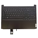 Replacement for Lenovo Ideapd Gaming 3-15ACH6 3-15IHU6 82K2 Yoga 13ALC7 Laptop Upper Case Palmrest Backlit Keyboard Touchpad Assembly Part 5CB1D04600 Black