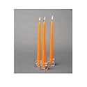 Taper Candle LTYNE Candle Spell Candle Wax Candle Long Candle (Pack of 6 ) (Orange)