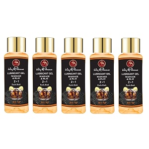 lube massage amp lubricant gel water based lube non-sticky rum flavor lube pack of 5