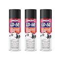 LD-50 AC Foam Cleaner Spray for Split, Window AC &amp; Car AC | Cleans Coils, Vents &amp; Ducts | Removes Dust, Mold, Odors &amp; Bacteria | Restores Cooling &amp; Fresh Lemon Air | 200ml | Pack of 3