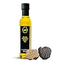 Luca's Truffles Black Truffle Oil Infused - Premium Italian Extra Virgin Olive Oil - Non-GMO, Gluten-Free, Gourmet Oil for Cooking & Seasoning, 8.45 fl. oz (250 ml)
