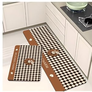 lucario kitchen mat bedroom living room decoration long bedside carpet hallway balcony floor carpet non-slip bath mat beige mat