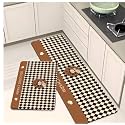 Lucario Kitchen Mat Bedroom Living Room Decoration Long Bedside Carpet Hallway Balcony Floor Carpet Non-Slip Bath Mat (Beige MAT)