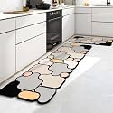Lucario Kitchen Mat Bedroom Living Room Decoration Long Bedside Carpet Hallway Balcony Floor Carpet Non-Slip Bath Mat (Beige MAT)