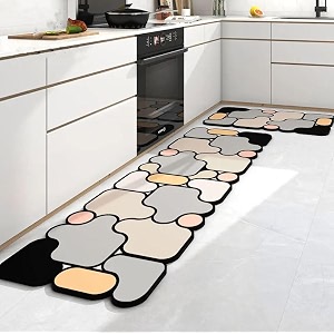 lucario kitchen mat bedroom living room decoration long bedside carpet hallway balcony floor carpet non-slip bath mat leaf mat