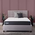Lucid® 10" Plush Gel Memory Foam Mattress – Bamboo Charcoal &amp; Cooling Gel – Fiberglass Free – Bed in a Box – CertiPUR-US® Certified – Twin XL Size