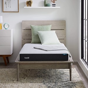 LUCID 6 Inch Gel Memory Foam Mattress