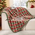 Luciphia Waterproof Blanket for Large Dog, Reversible Sherpa Couch Cover