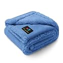Luciphia Waterproof Blanket for Large Dog, Reversible Sherpa Couch Cover