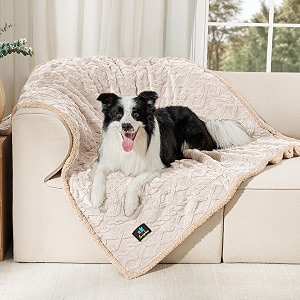luciphia waterproof dog blanket reversible sherpa fleece for couch cover