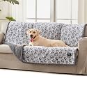 Luciphia Waterproof Dog Blanket Reversible Sherpa Fleece