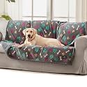 Luciphia Waterproof Dog Blanket Reversible Sherpa Fleece