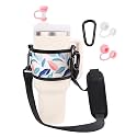 LUCKINEE Tumbler Holder with Strap Stanley Cup Holder Water Bottle Strap