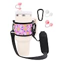 LUCKINEE Tumbler Holder with Strap Stanley Cup Holder Water Bottle Strap