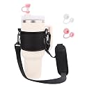 LUCKINEE Tumbler Holder with Strap Water Bottle Holder with Strap Handle
